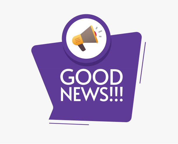 好消息消息公告矢量图标喇叭喇叭气泡讲话通知插图平面卡通图片下载