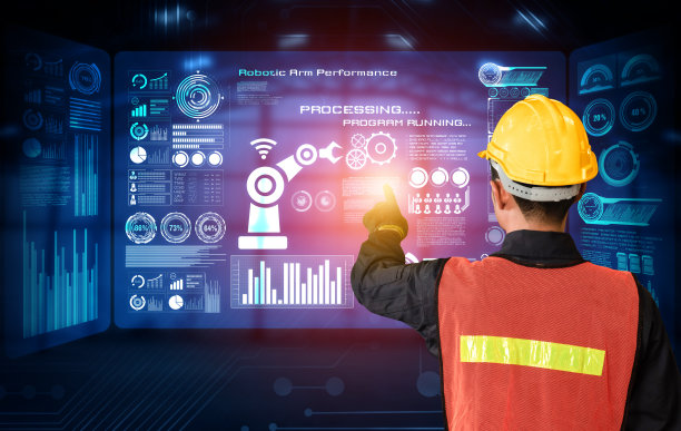 工程技术和工业4.0智能工厂概念图片下载