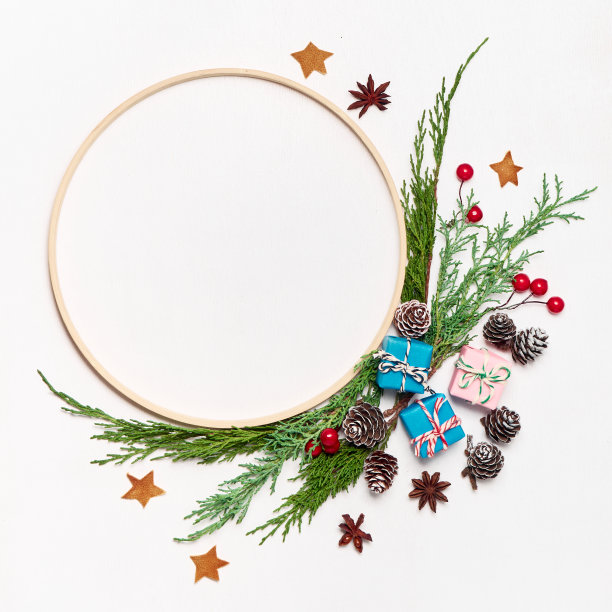 圣诞卡模型。图片下载