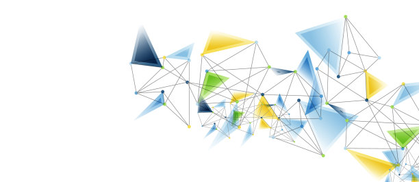 线点连接三角技术图片下载