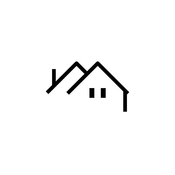 向量屋图标上的白色背景图片下载