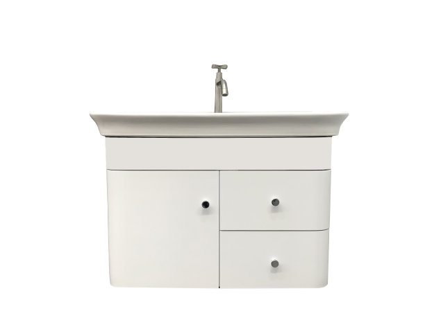 浴室内部有一个洗涤盆。浴室的现代设计，与世隔绝。图片下载