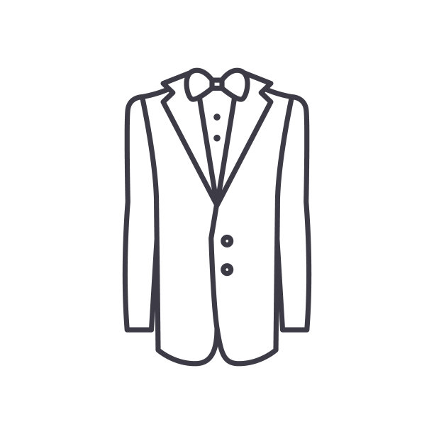 套装图标，线性孤立的插图，细线矢量，网页设计标志，轮廓概念符号与可编辑的笔触在白色的背景。图片下载