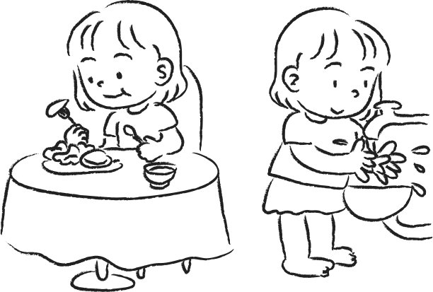 饭前洗手图片下载