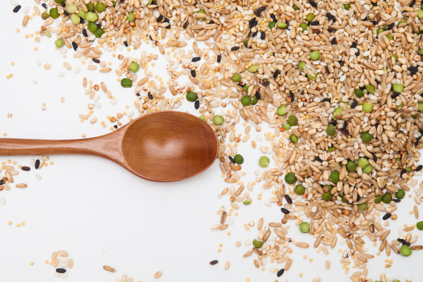 杂粮用木勺图片下载