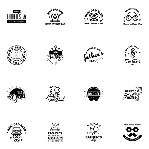 父亲节感谢短信横幅16快乐图片下载