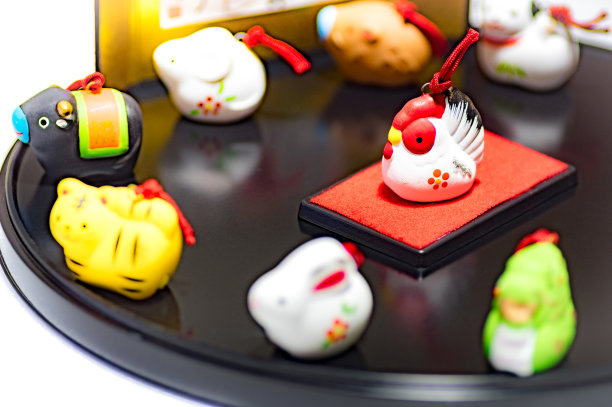 新年生肖装饰，鸡年图片下载