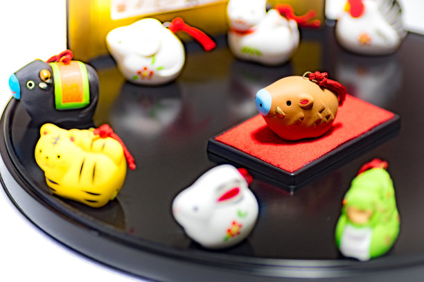 新年生肖装饰猪年图片下载