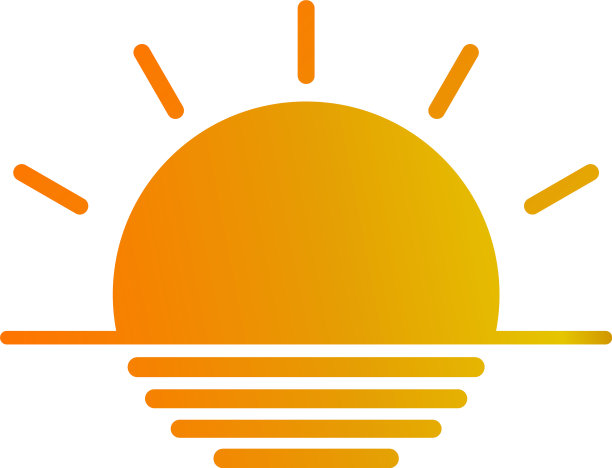 Sun标志图标模板图片下载