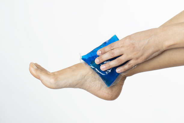 脚踝贴膏图片下载