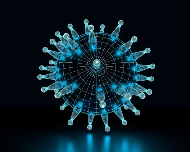 科学抽象的背景。图片下载