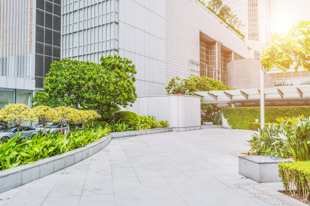 香港中环的商业大厦图片下载