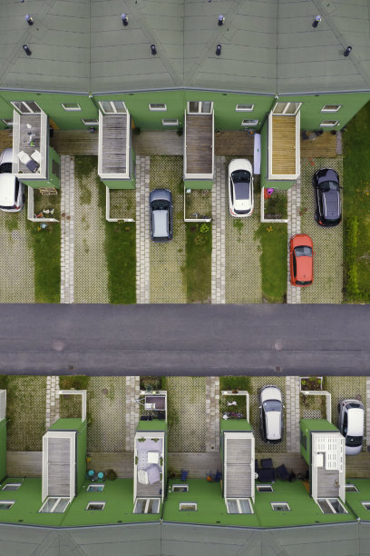 有排屋的街道图片下载