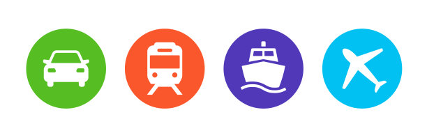 公共图标，各种车辆的交通图标图片下载