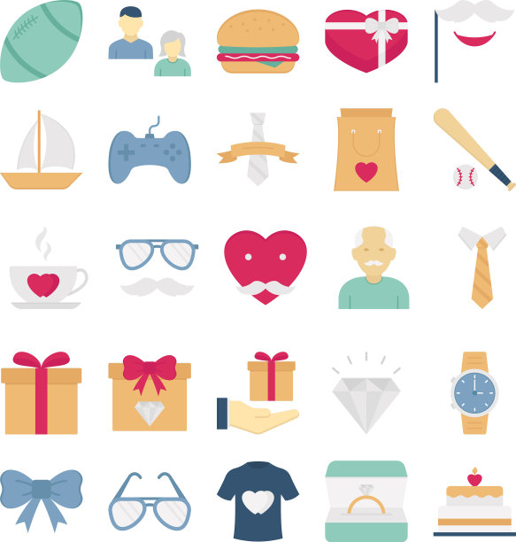 父亲节图标设置每一个图标可以图片下载