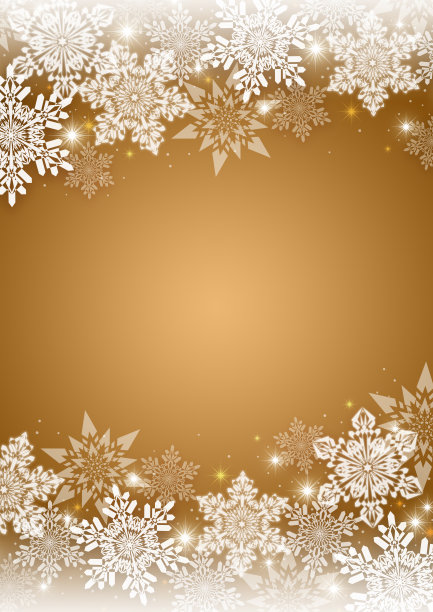 雪花的背景图片下载