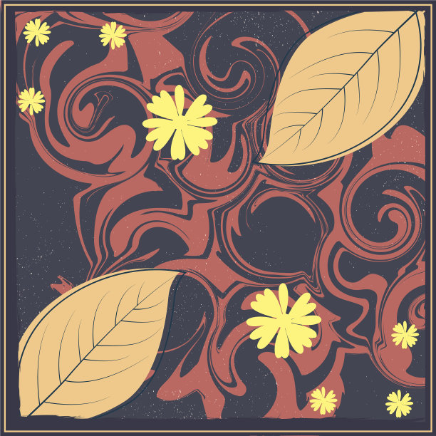 抽象的围巾图案设计为hi jab时尚图片下载