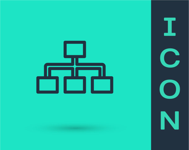 黑线业务层次组织结构图图片下载