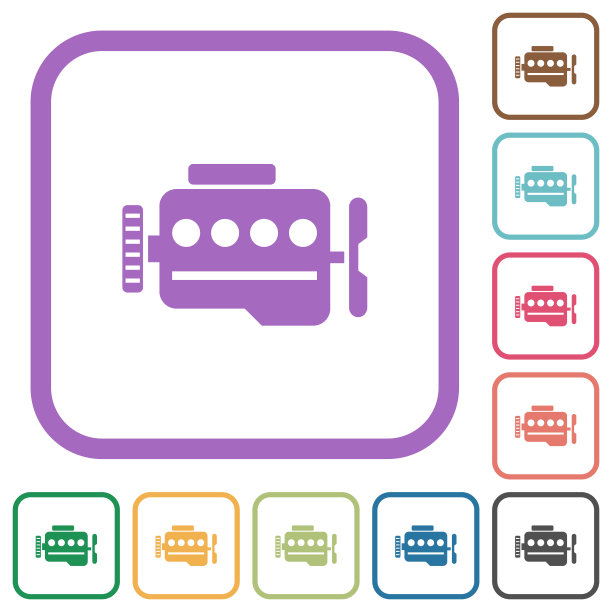 引擎符号简单图标图片下载