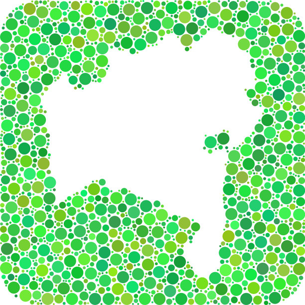 地图巴伊亚州虚线拼贴与洞图片下载