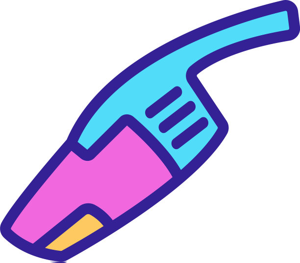 汽车湿吸尘器图标轮廓图片下载