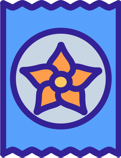 香草包图标轮廓图片下载