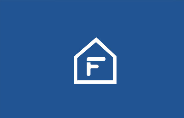 F字母表字母标志为公司和图标图片下载