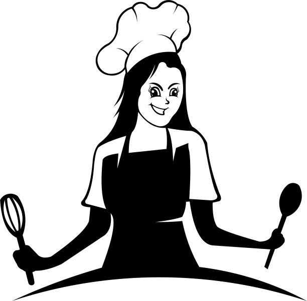 女人做饼干面团图片下载