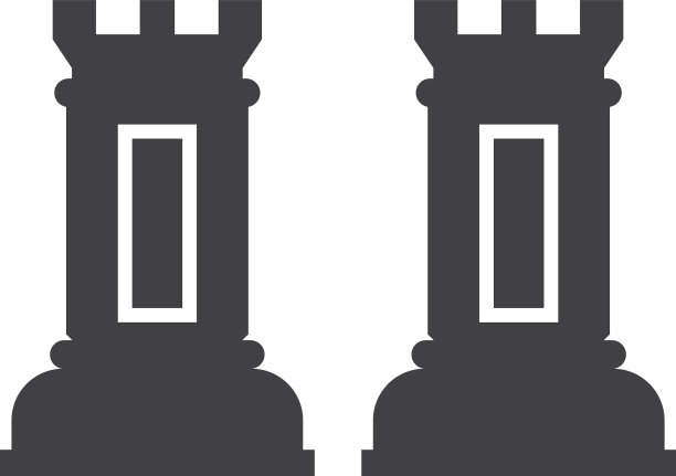 城堡的图标图片下载