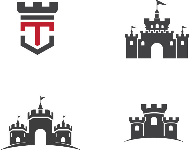 城堡的图标图片下载