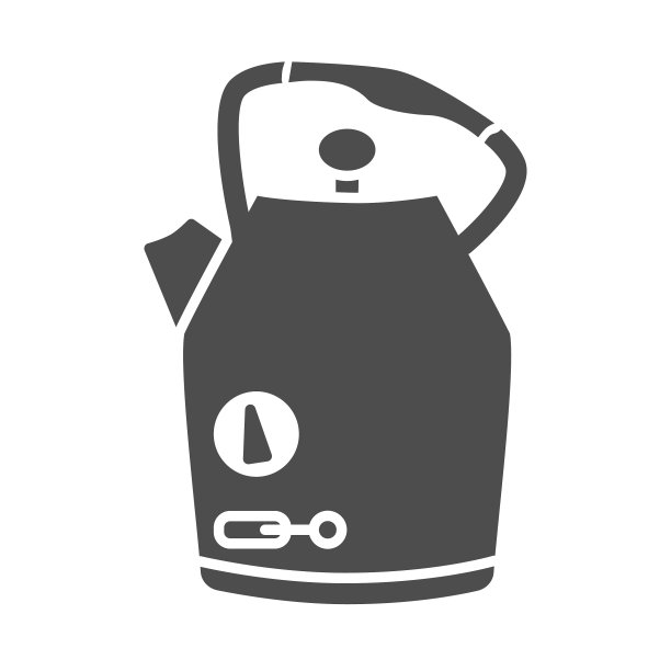 茶壶固体图标家用电器图片下载