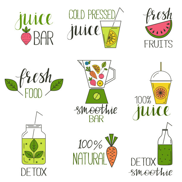 现代风格的标志模板图片下载