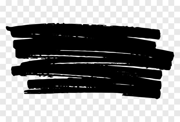 记号笔在透明的背景上。独立的广告横幅，插图，网页等设计元素。图片下载