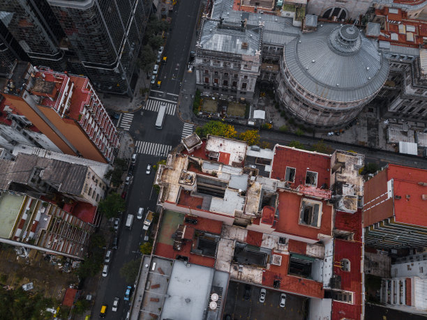 鸟瞰图的城市布宜诺斯艾利斯图片下载