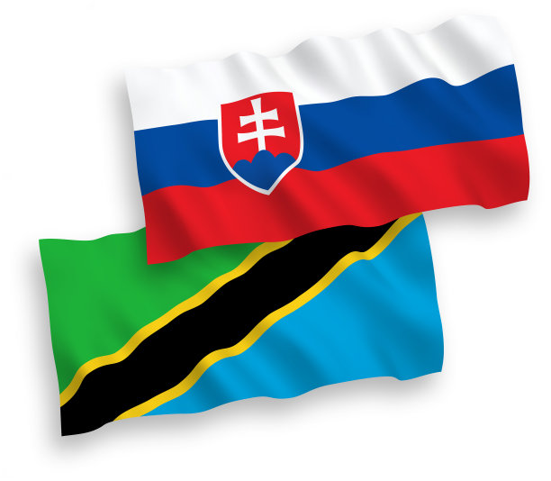 斯洛伐克和坦桑尼亚的国旗上有白色图片下载