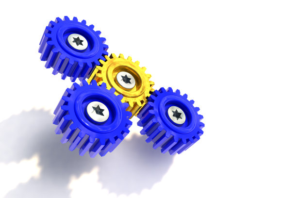 齿轮符号团队合作概念图片下载