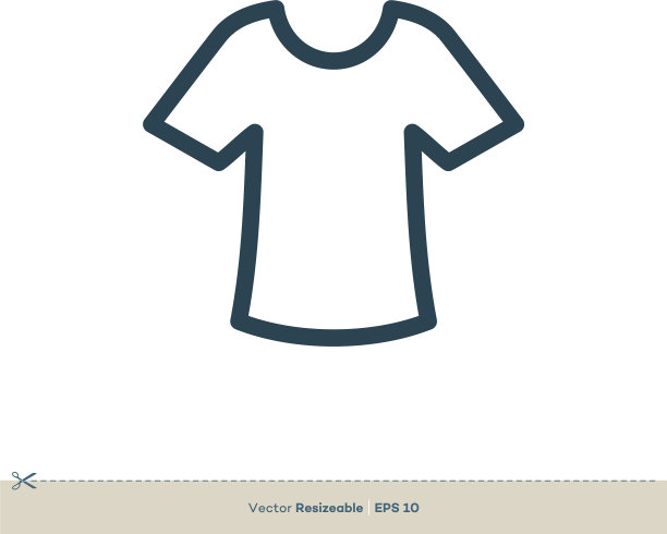 t恤图标标识孤立标志标志设计eps图片下载