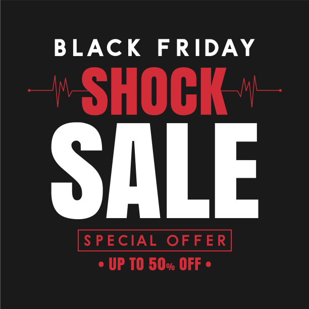 黑色星期五促销标语图片下载