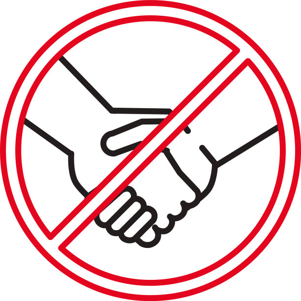 拒绝握手信号线样式图标图片下载