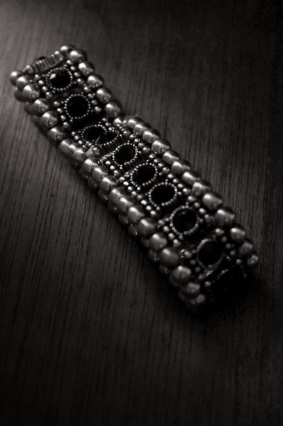 黑白手链图片图片下载