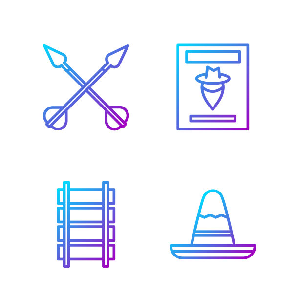 设线墨西哥宽边帽铁路铁路图片下载