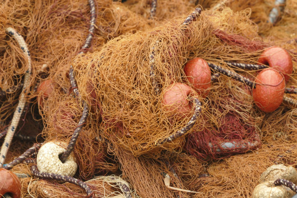 老式黄海渔网图片下载