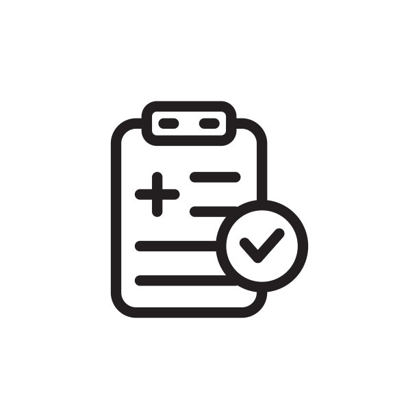 医疗报告图标图标标志插图模板图片下载