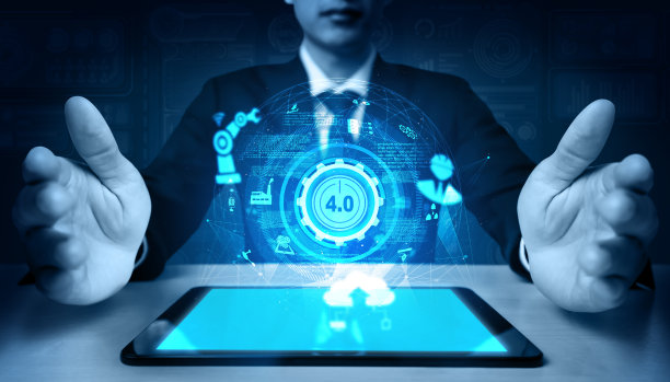 工程技术和工业4.0智能工厂概念图片下载