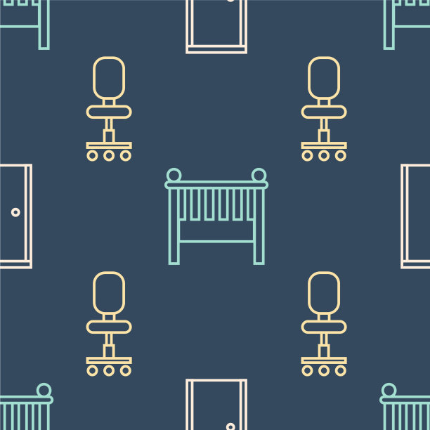 设行闭门办公椅及扶手图片下载