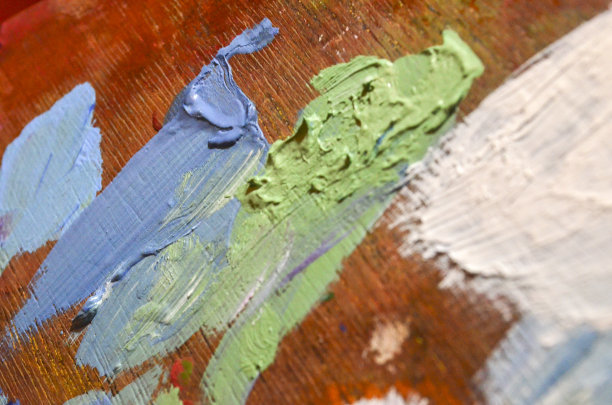 色彩画家调色板图片下载