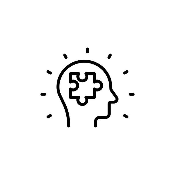 矢量心理学图标，标志图片下载
