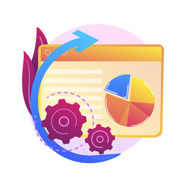 大数据分析向量概念隐喻。图片下载