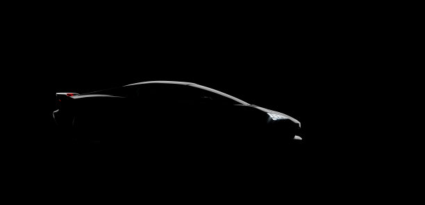 跑车剪影上的黑色背景图片下载