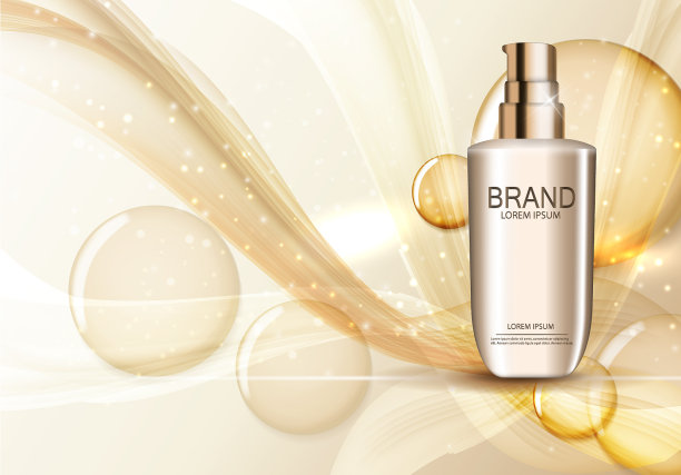 为广告设计化妆品产品模板图片下载